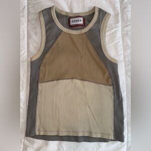 CHNGE Cotton Racerback Stretch Tank Top